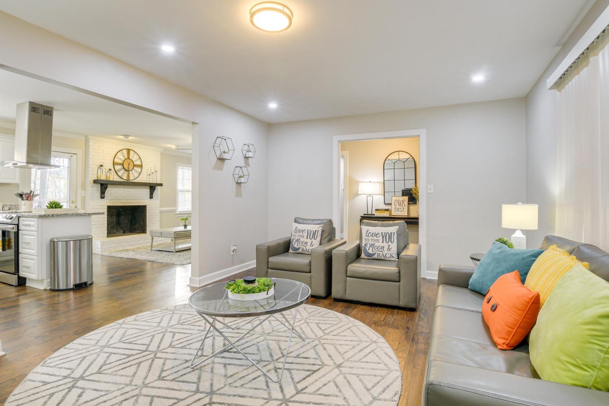 Serene Family Home With Deck In Knightdale! Bagian luar foto
