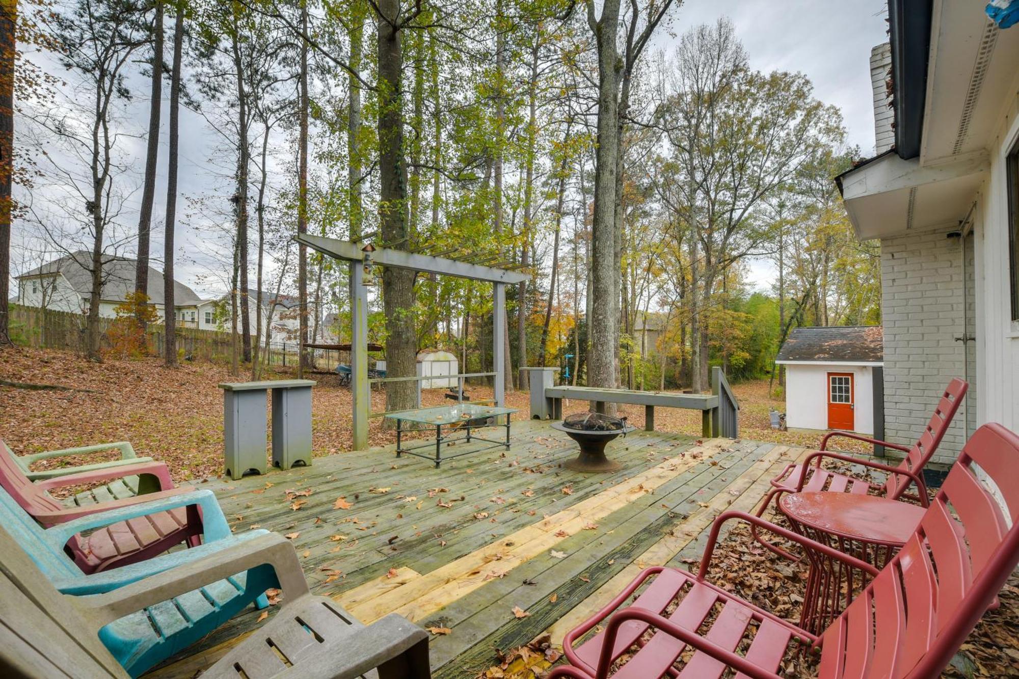 Serene Family Home With Deck In Knightdale! Bagian luar foto