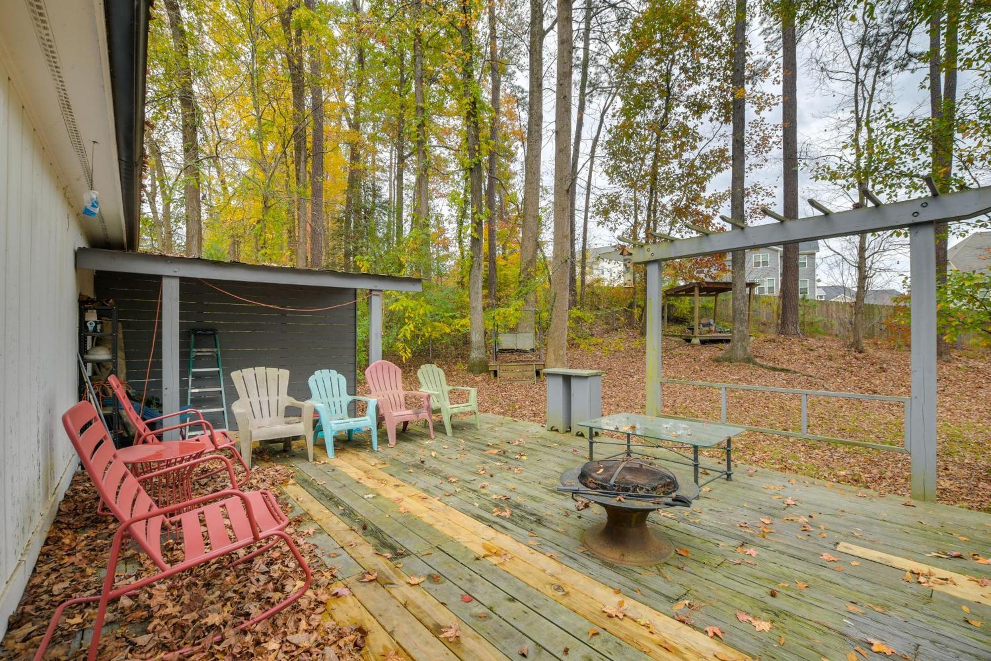 Serene Family Home With Deck In Knightdale! Bagian luar foto